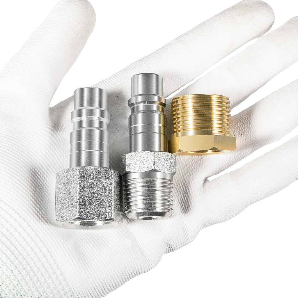 for Milton S-224 1/2" Male Female NPT G-Style Coupler Plug Kit Air Tool Fittings