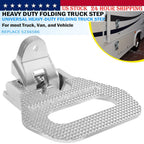 5236586 Folding Truck Step Safety Folding Foot/Grab Step for Truck Van RV Vehicl