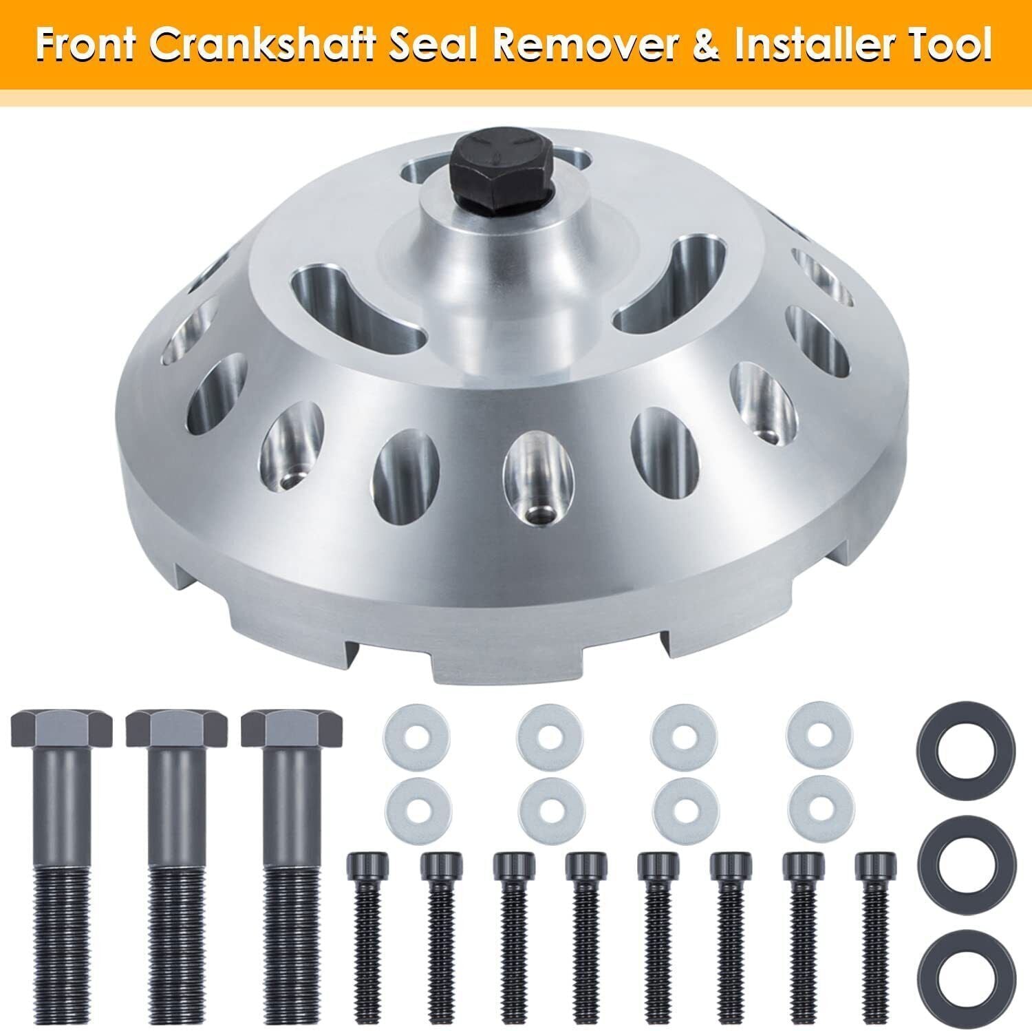 For Cummins ISX QSX ISX15 Front Rear Crankshaft Seal Remover Installer Tools Kit