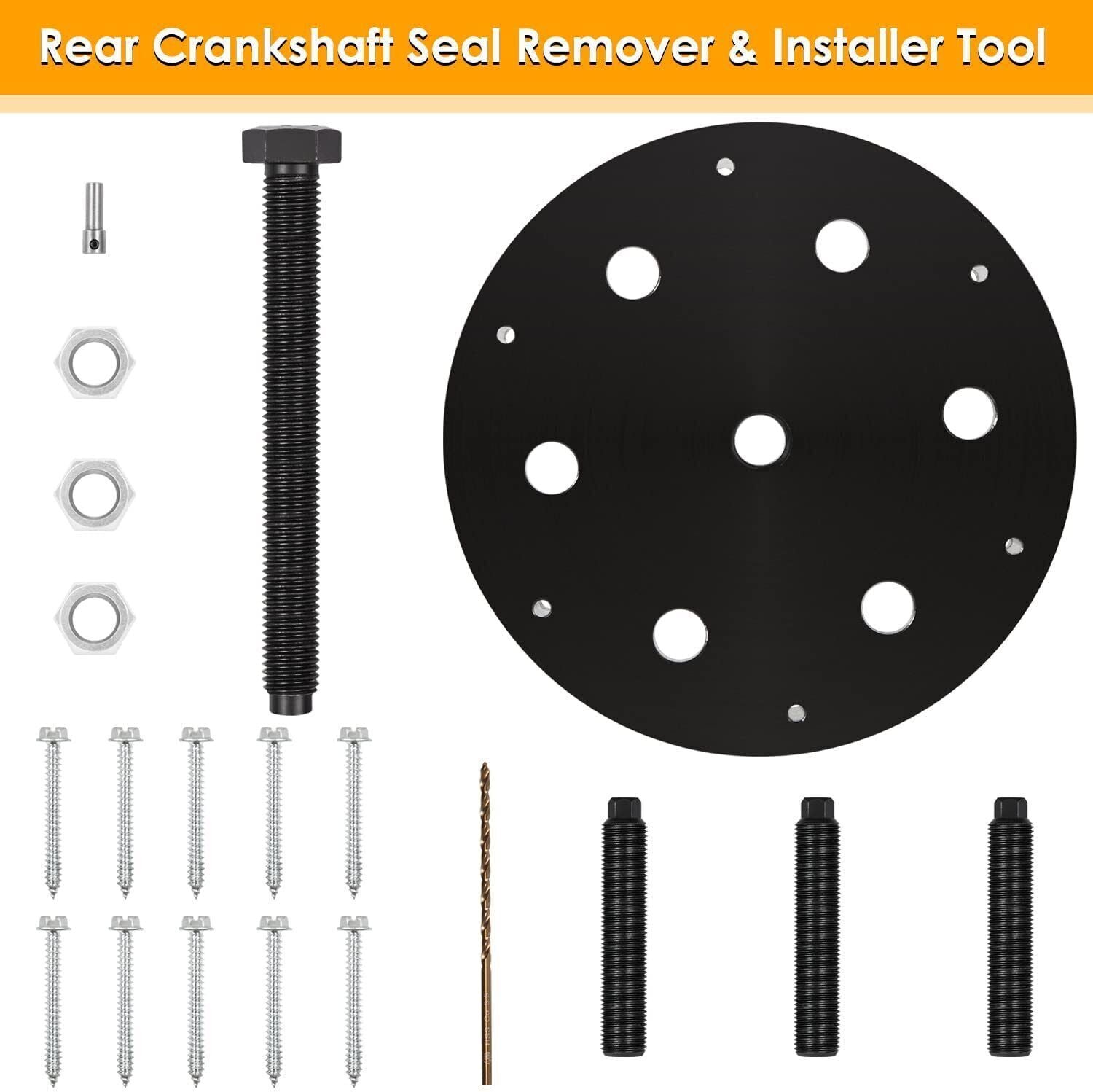 For Cummins ISX QSX ISX15 Front Rear Crankshaft Seal Remover Installer Tools Kit