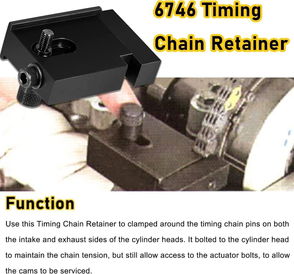 6746 Timing Chain Holding Tool EN-50656 Timing Chain Retainer For Malibu And ATS