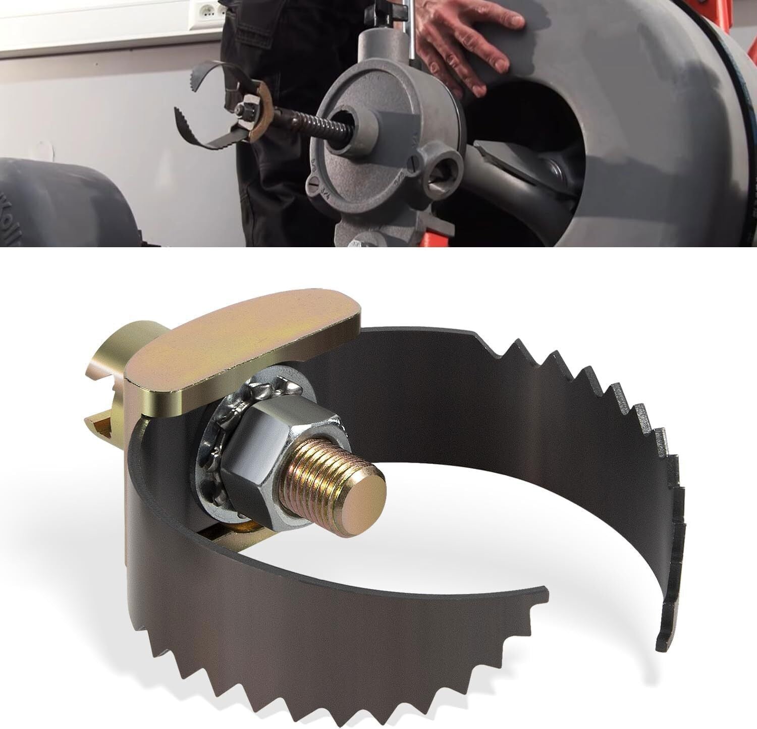 52817 T-231 2-1/2" Heavy Duty C Cutter Drain Cleaner Tool for Ridgid C-7/C-8