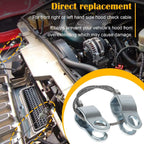 Hood Check Cable 15146196 Stainless Steel for GM 2003-2009 Hummer H2 6.2L 6.0L