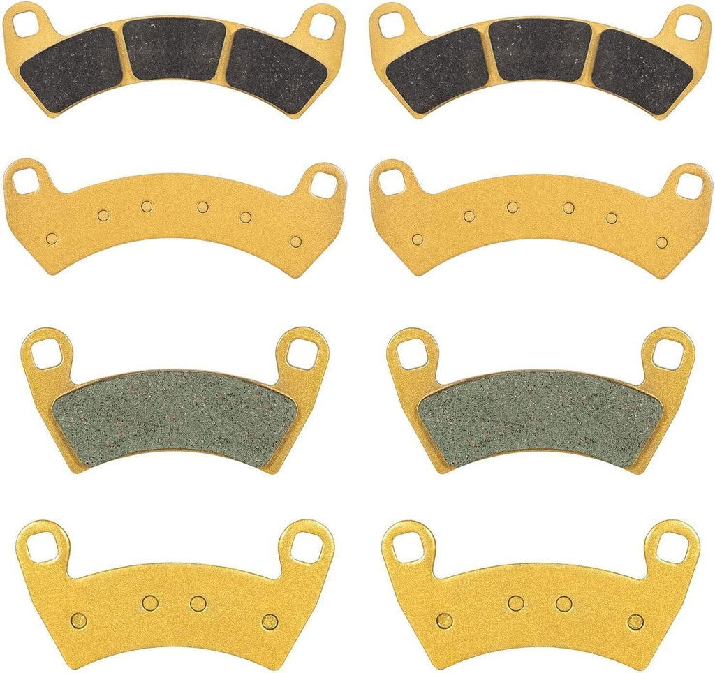 Front & Rear Brake Pads for Polaris 1000 RZR XP Turbo EPS RS1 16-21 FA656 +FA680