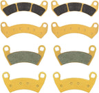 Front & Rear Brake Pads for Polaris 1000 RZR XP Turbo EPS RS1 16-21 FA656 +FA680