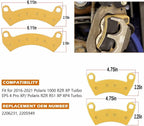 2016-2021 Polaris RZR XP Turbo Front and Rear Brake Pads