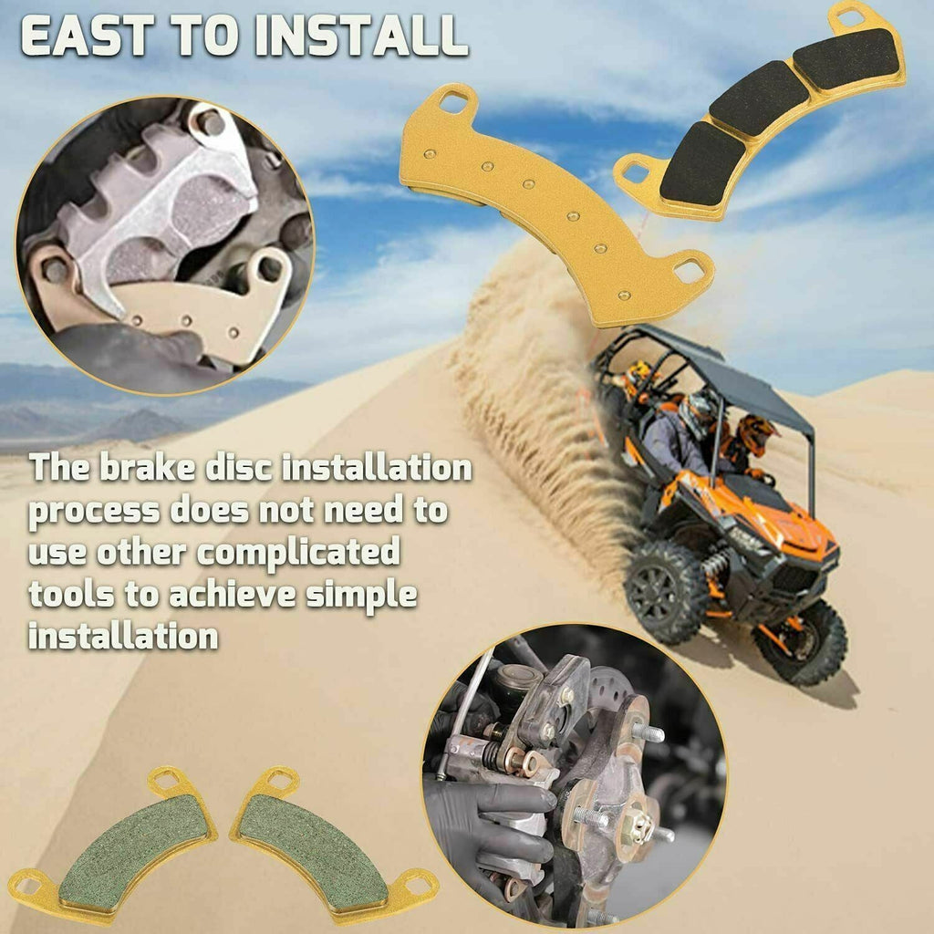 2016-2021 Polaris RZR XP Turbo Front and Rear Brake Pads