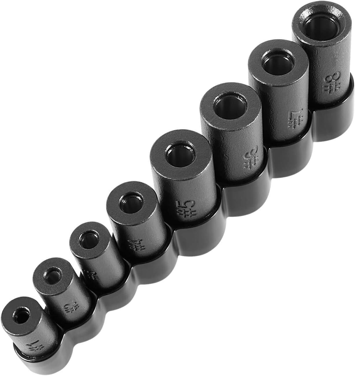 70500 Tap Socket Set for Fractional MCTI Standard Tap Use with 1/4" & 3/8" Drive