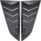 2PC Side Window Louver Cover Sun Shade Scoop Hood Vent For 2014-2019 C7 Corvette