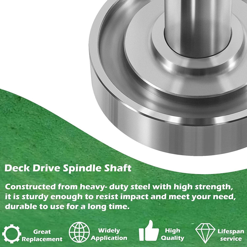 Deck Blade Spindle Shaft For John Deere Mower Blade Spindle Replacement #AM39912