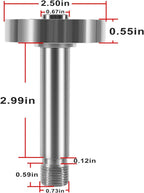 Deck Blade Spindle Shaft For John Deere Mower Blade Spindle Replacement #AM39912