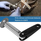 433675 Boat Motor Transom Clamp Screw & Handle For Johnson Evinrude Outboard