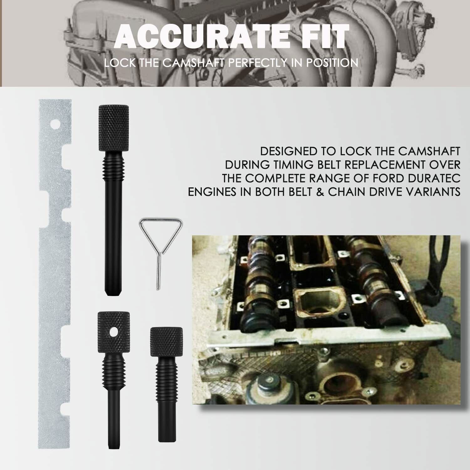 Cam Timing Alignment Tools Kit for Ford Fiesta Focus Mazda Volvo/Duratec Engine