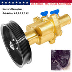 Raw Sea Water Pump with Pulley for Mercury, MerCruiser, Quicksilver 46-8M0139995