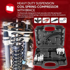 Heavy Duty Coil Spring Compressor Strut Shock Remover Installer Tool Suspension