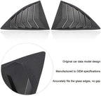 2010-2015 Chevrolet Camaro Quarter Window Louvers Pair