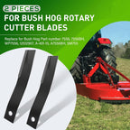 For Bush Hog 7556BH SQ172 7556 Rotary Cutter Blades, 27" x3/4" Lawn Mower Blades