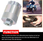 64mm Rear Differential Pinion Bearing Nut Socket Tool For Honda TRX 420 Rancher