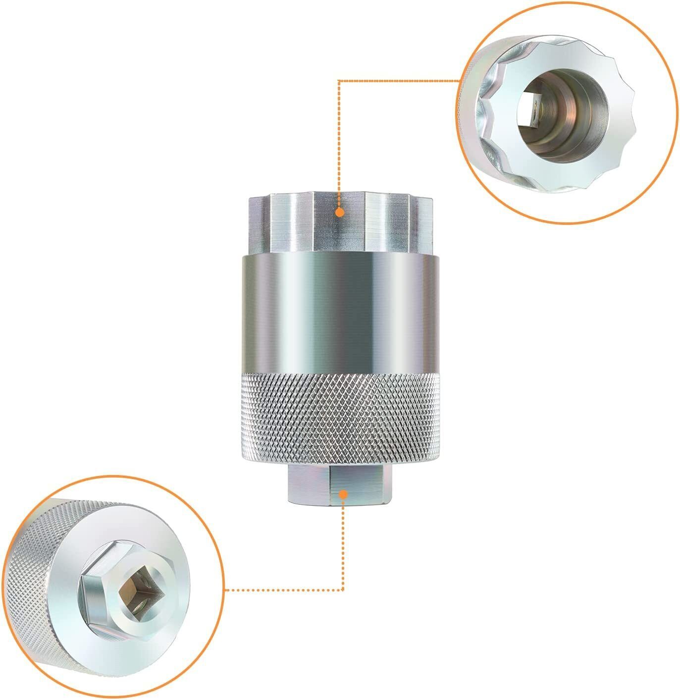 64mm Rear Differential Pinion Bearing Nut Socket Tool For Honda TRX 420 Rancher