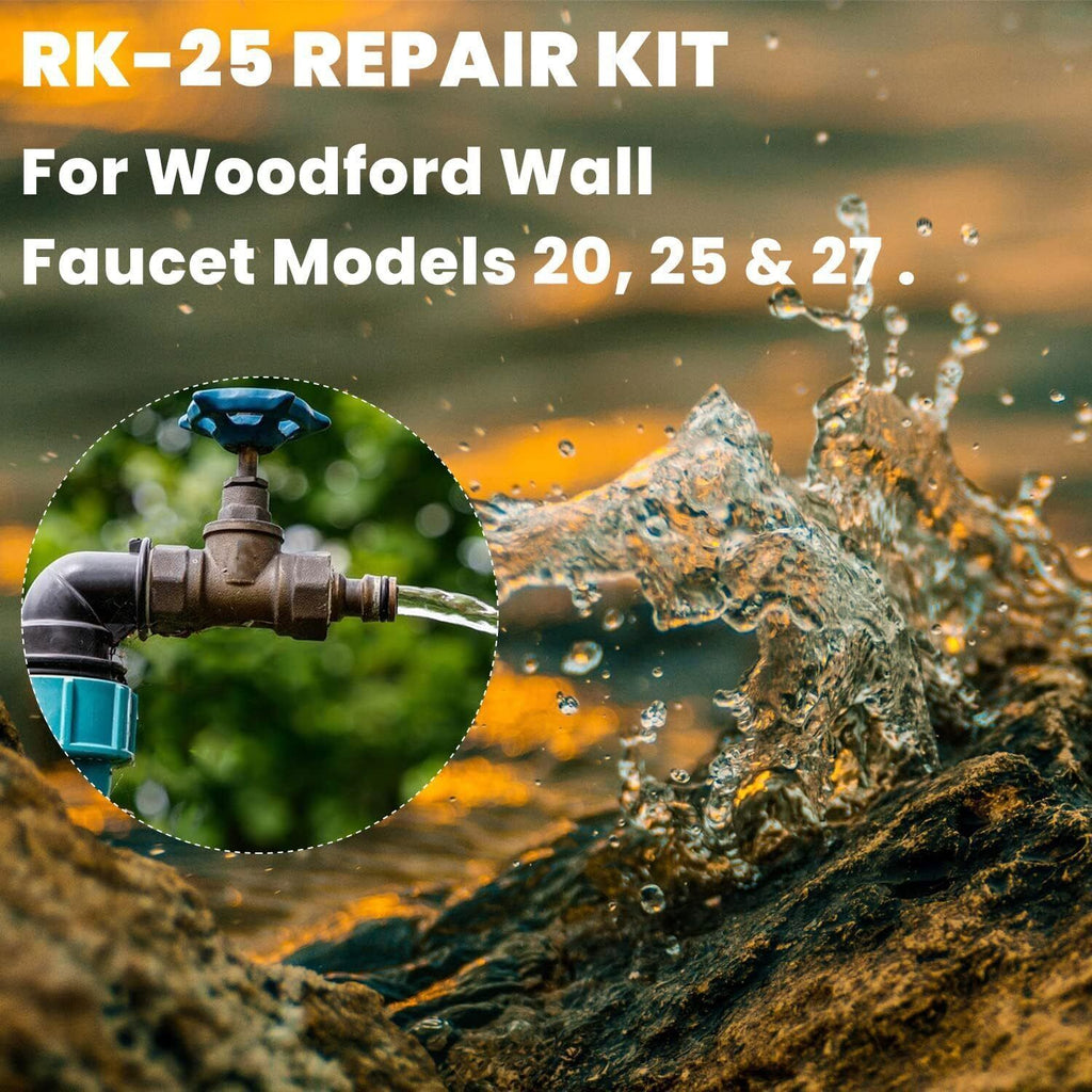 RK-25 Repair Kit for Woodford Model 20 25 27 Faucet Outdoor Wall Faucet Repair K