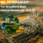 RK-25 Repair Kit for Woodford Model 20 25 27 Faucet Outdoor Wall Faucet Repair K