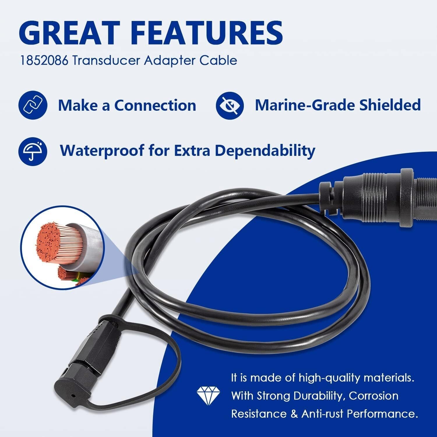 MKR-MDI-2 HB Helix-7 Adapter Cable 1852086 for Hummingbird Helix 7 G3 or G3N G4