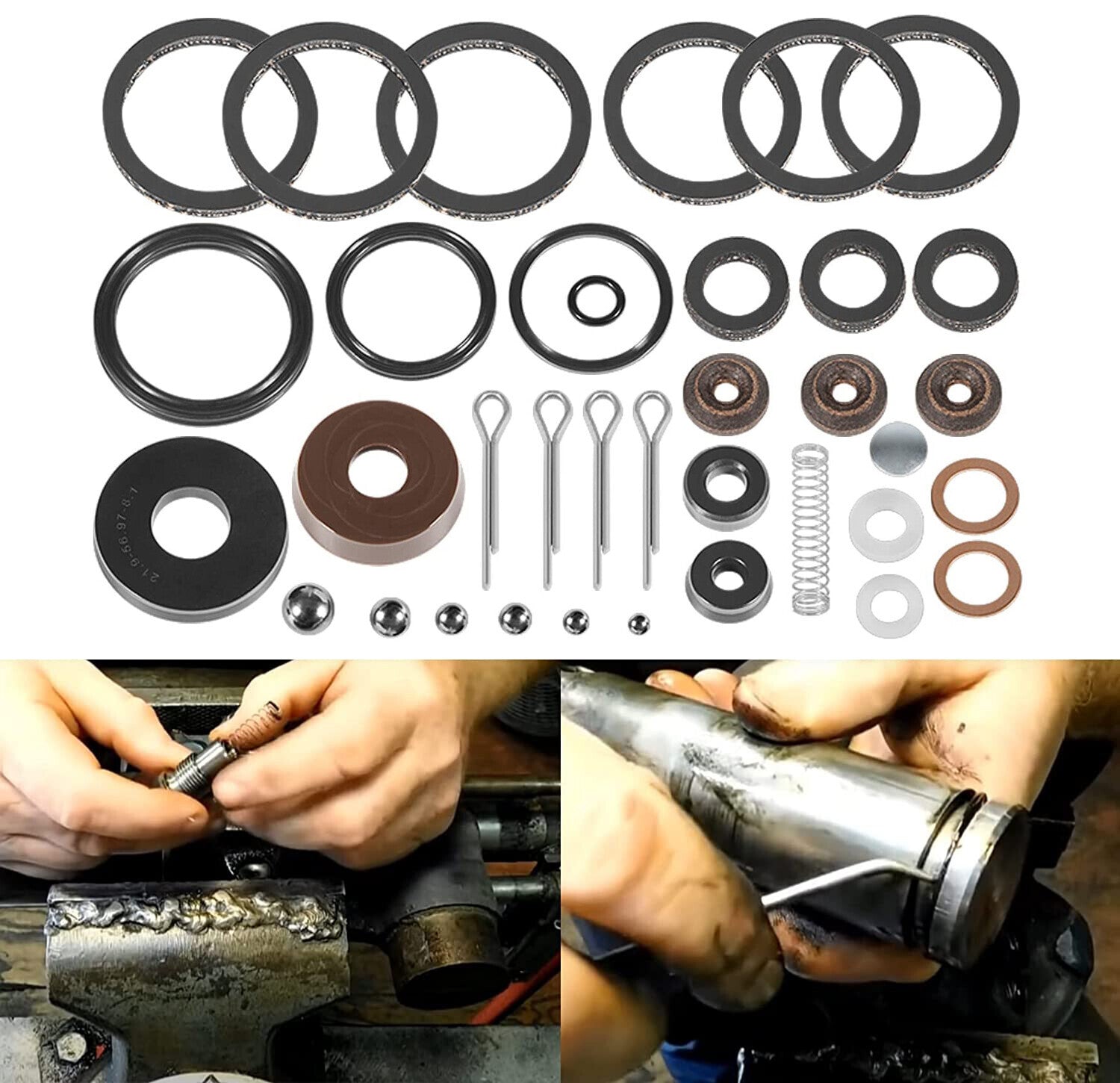 93657 Floor Jack Seal 4 Ton Seal Replacement Kit,Complete Kit For Lincoln,Walker