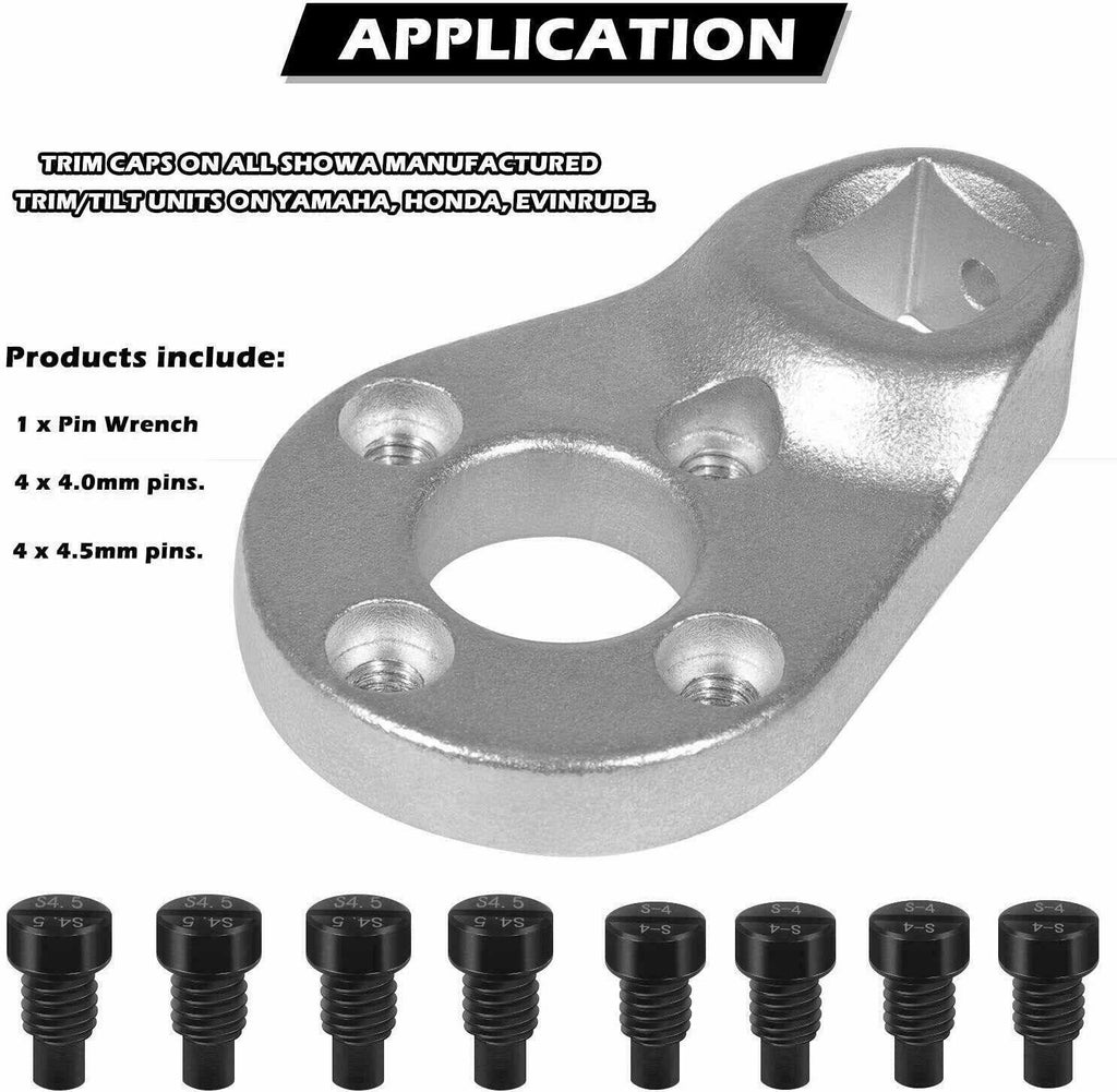 Trim/Tilt Pin Wrench Set MT0004 MT0006 MT0009 for Yamaha Suzuki Johnson Outboard