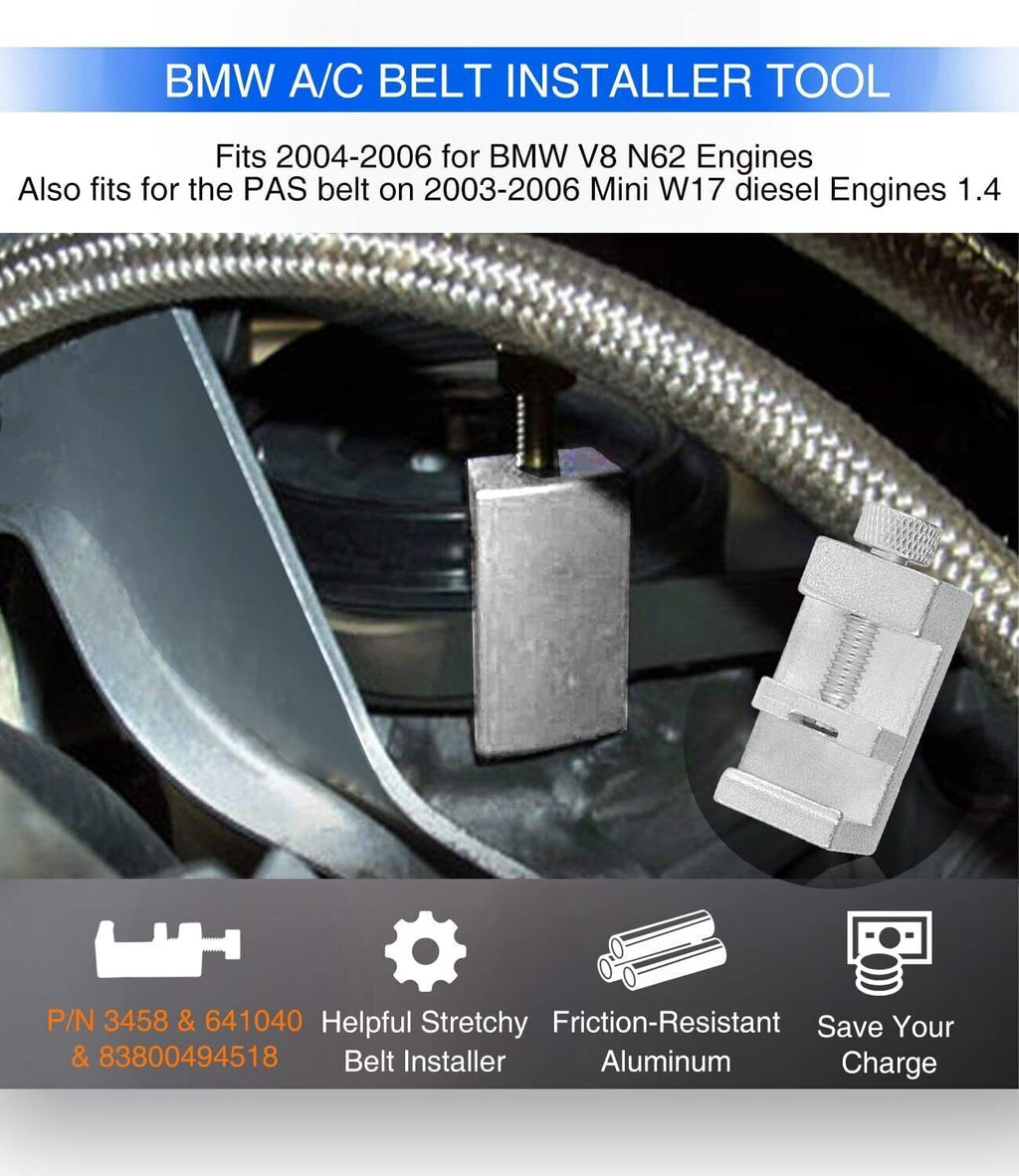 A/C Belt Installation Tool for BMW V8 N62 Mini W17 Engine 3458 641040 8380049451