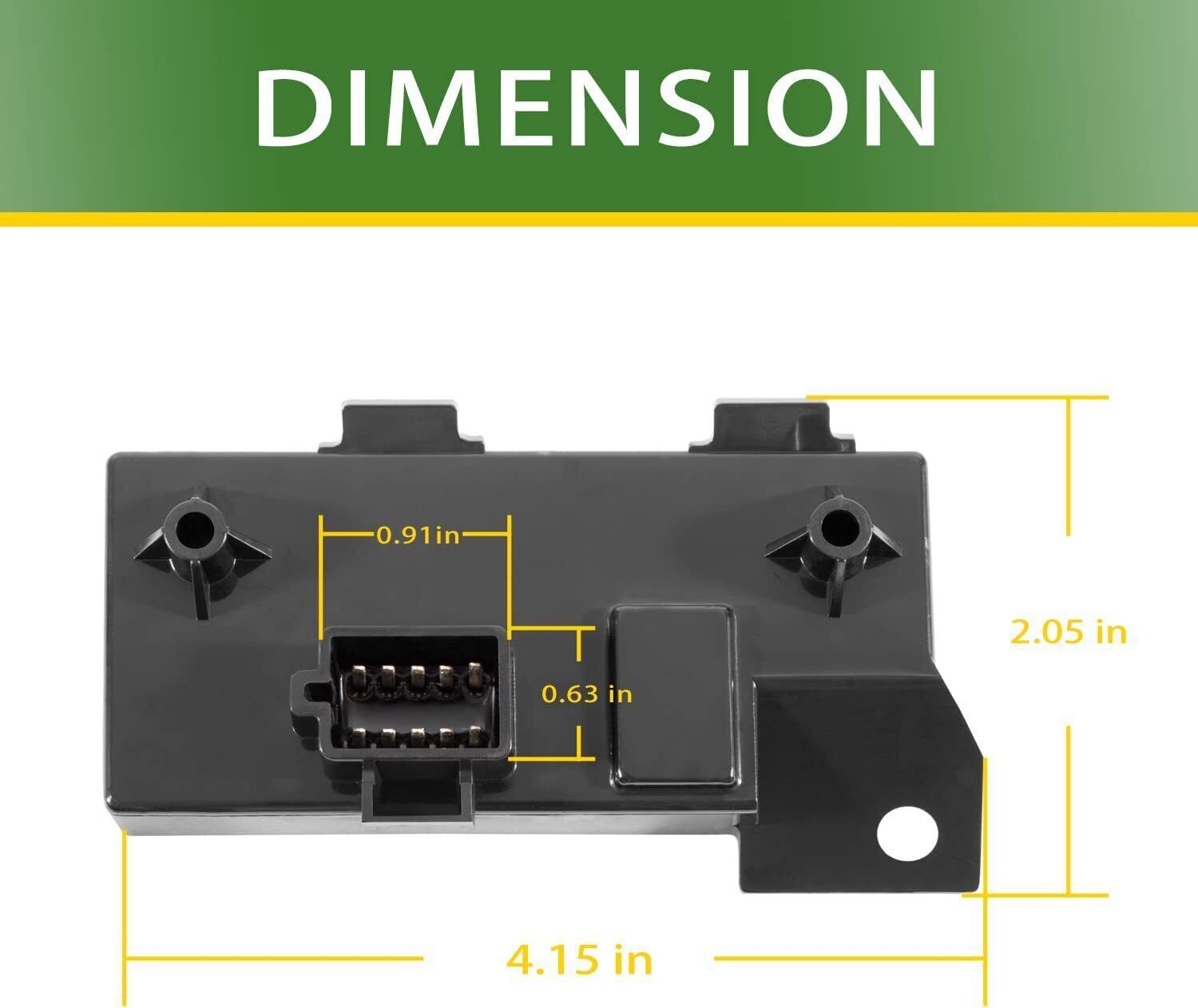 Electronic Control Unit Module AM141075 For John Deere Tractors X300 X304 X310