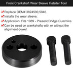 Front Cover Crankshaft Seal & Wear Sleeve Installer Tool For Cummins 5.9L 6.7L