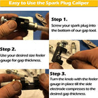 12mm &14mm Engine Spark Plug Caliper Universal Precision Car Spark Plug Gap Tool