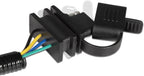 70.5" 4-Way Tow Hitch Wiring Harness For 07-18 Jeep Wrangler JK Trailer 17275.01