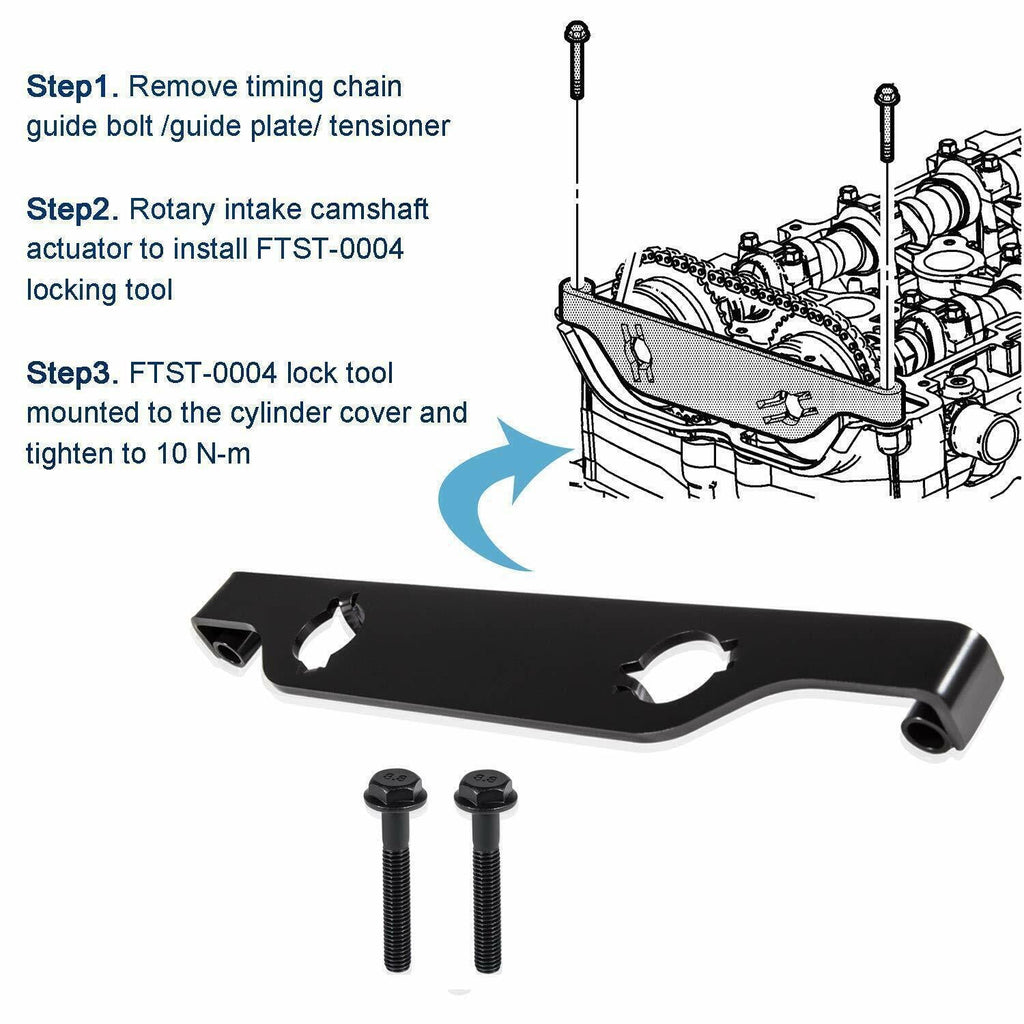 6677 Timing Chain Retainer Set EN-48749 & EN-48953 Cam Phaser Actuator Lock Tool