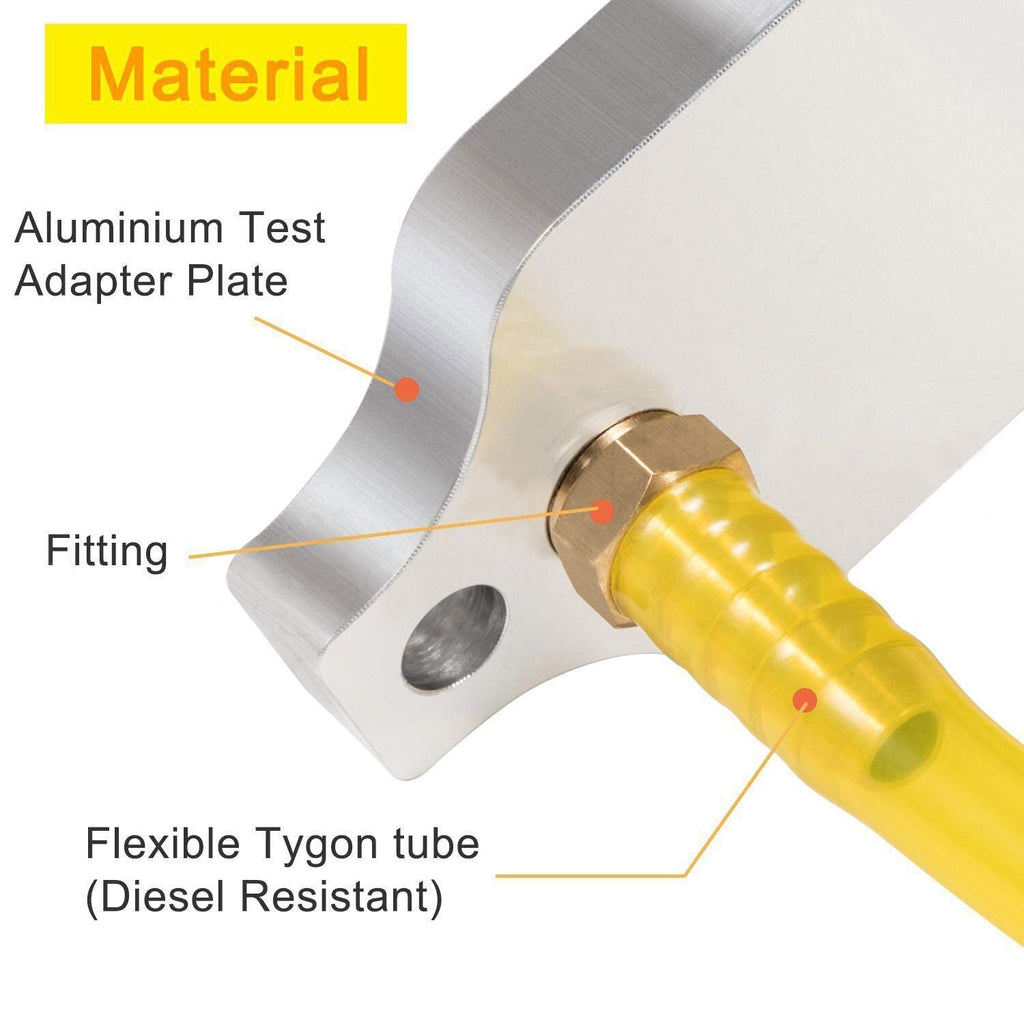 For Cummins ISX/ Signature Engine 3164001 Fuel Injector Leak Test Check Kit Alt.
