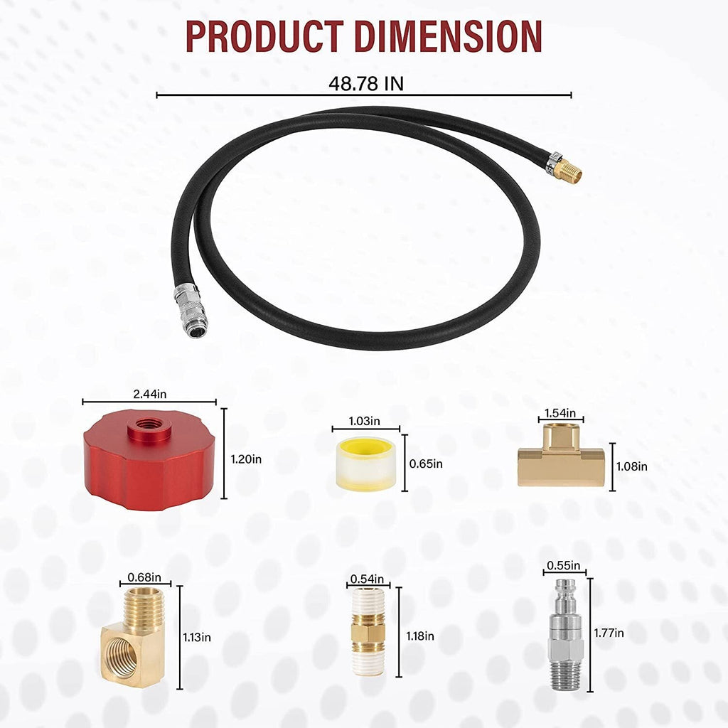 HND1.2CD Dual System Extended Run Generator Fuel Kit For Honda EU1000i, EU2000i
