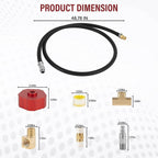 HND1.2CD Dual System Extended Run Generator Fuel Kit For Honda EU1000i, EU2000i