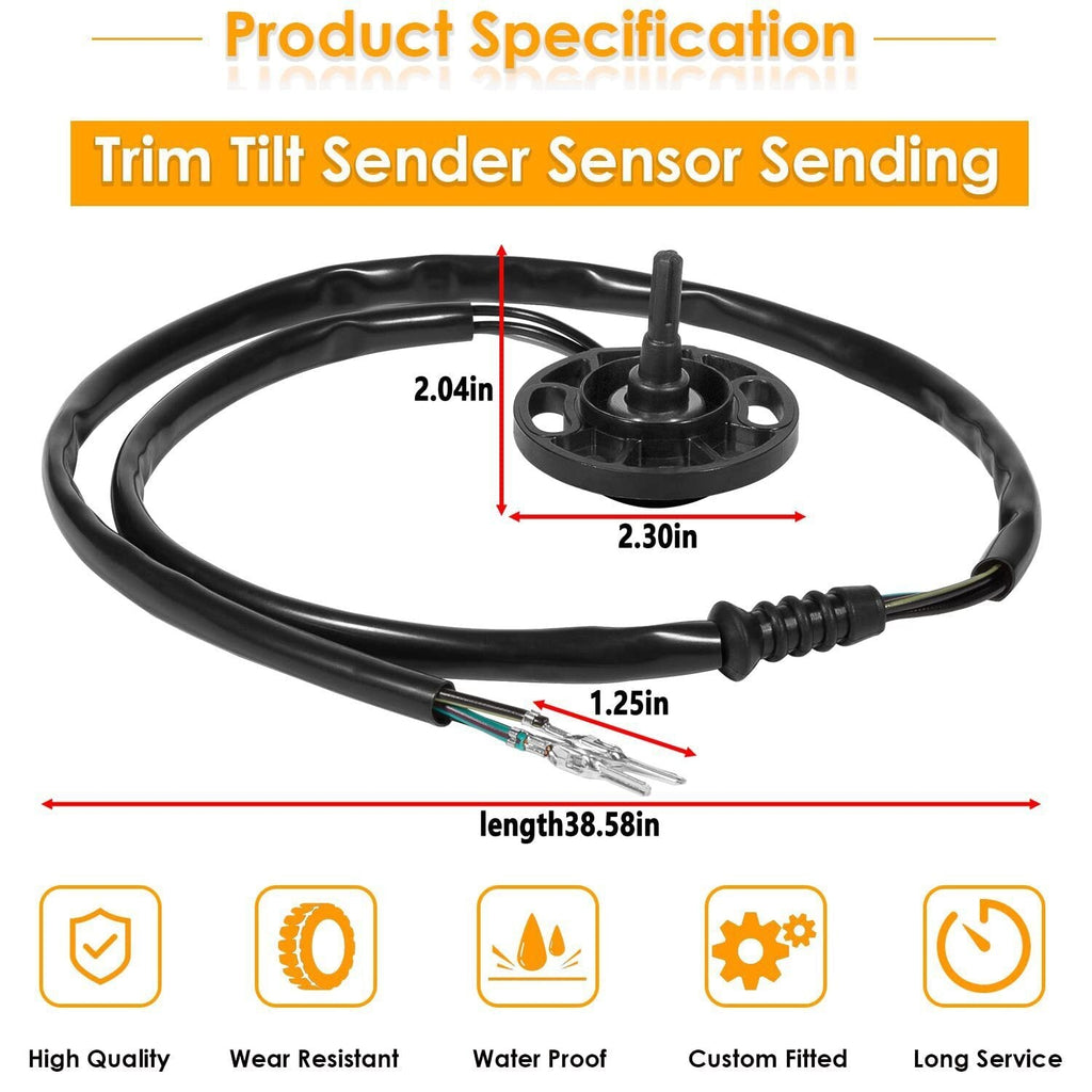 Volvo Penta Trim Sender Sensor Sending Unit SX-A, DPS-A DPS-B, 21484383, 3841840