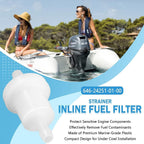 Oil Filter For Yamaha 115 130 150 175 200 225HP 646-24251-02-00 646-24251-01-00
