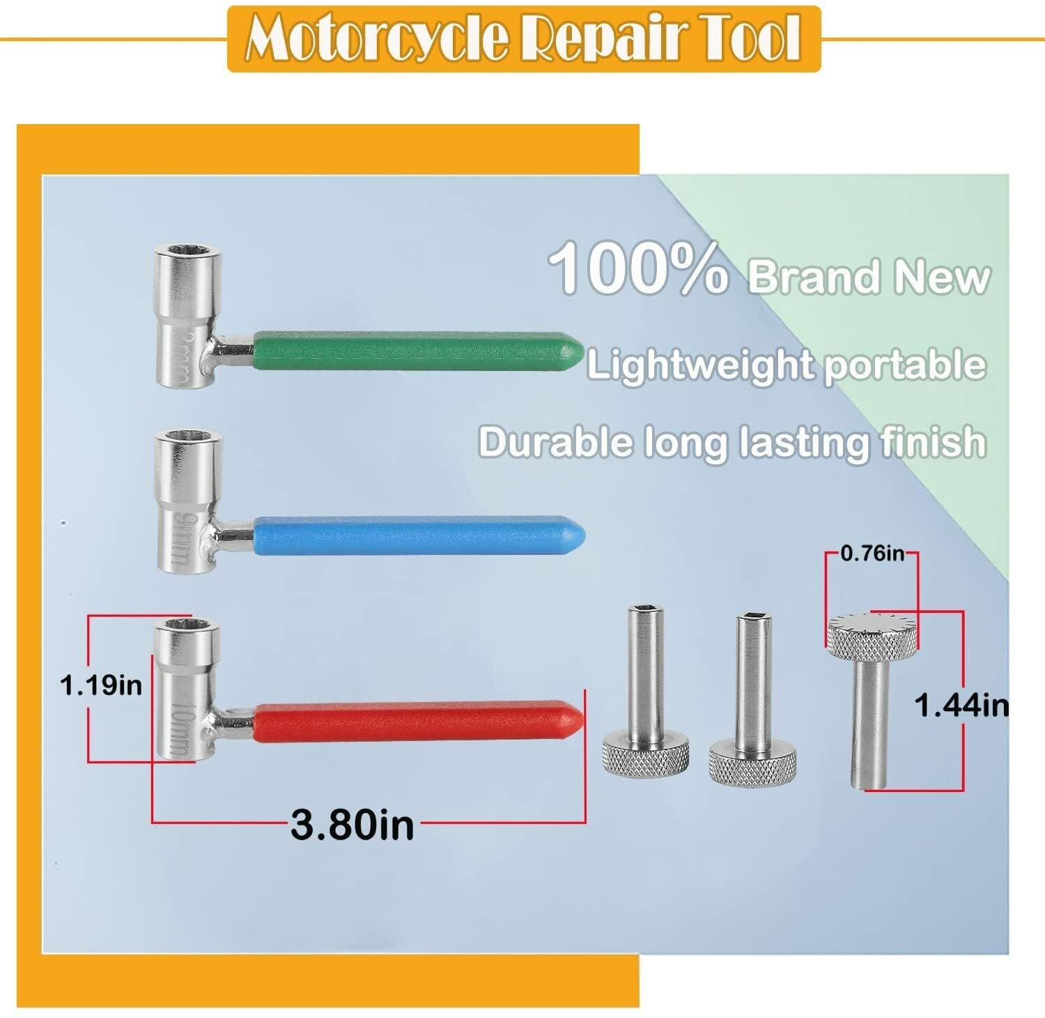 For Most Motorcycles ATVs & ATCs Small Engine Valve Tappet Adjusting Wrench Tool