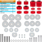 For 1980-1998 Ford F150 F250 F350 2WD/4WD 4.4123R Body Cab Mount Bushing Set Kit
