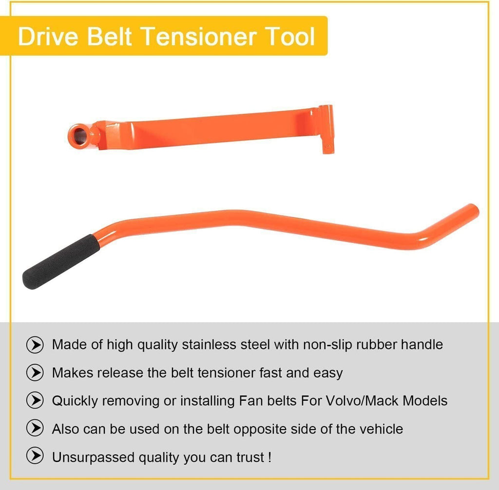 924-5528 Drive Belt Tensioner Removal and Install Tool For 2006-2016 Mack &Volvo