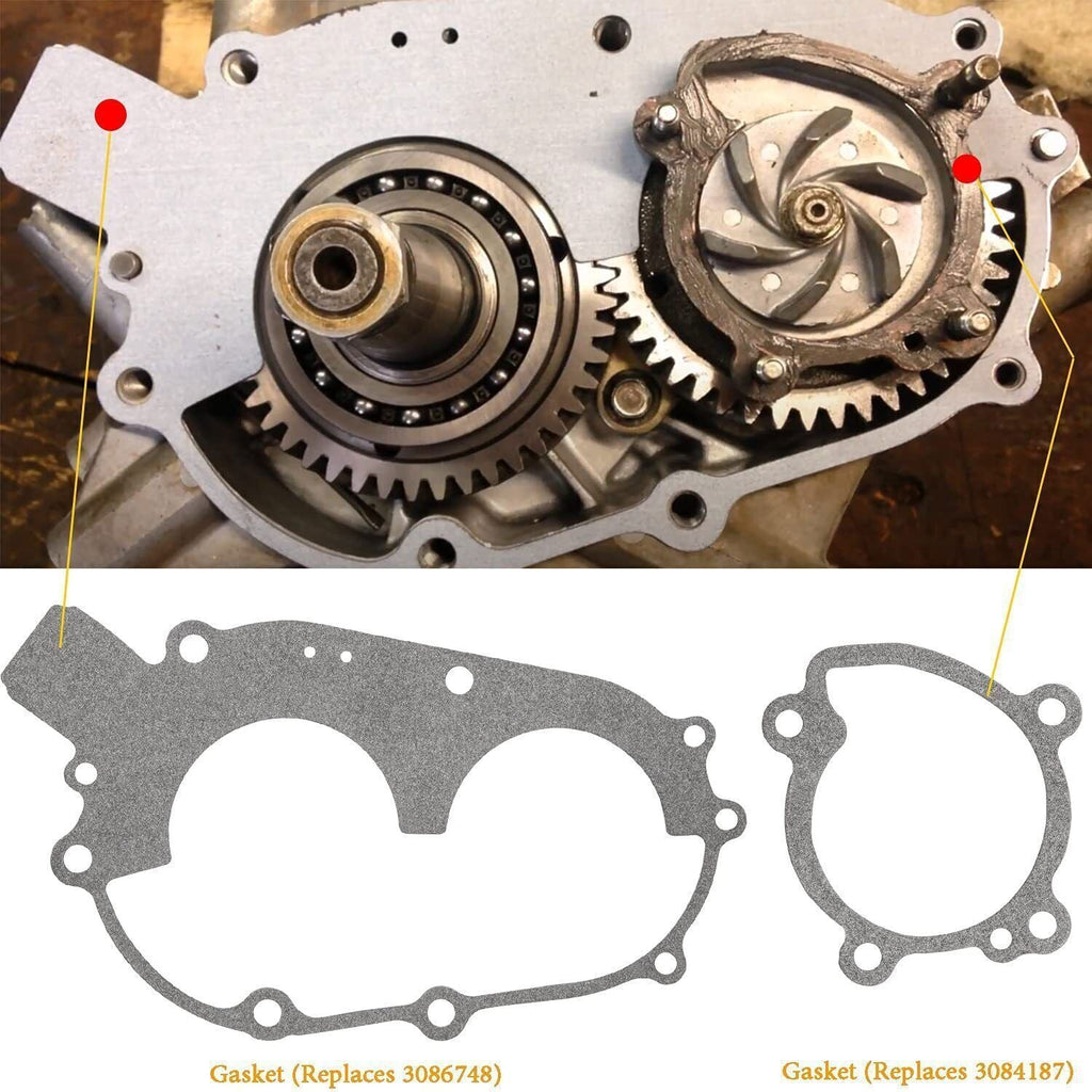 For Polaris Water Pump Rebuild Kit Bearing, Seal & Gaskets 400 & 400L 2 Stroke