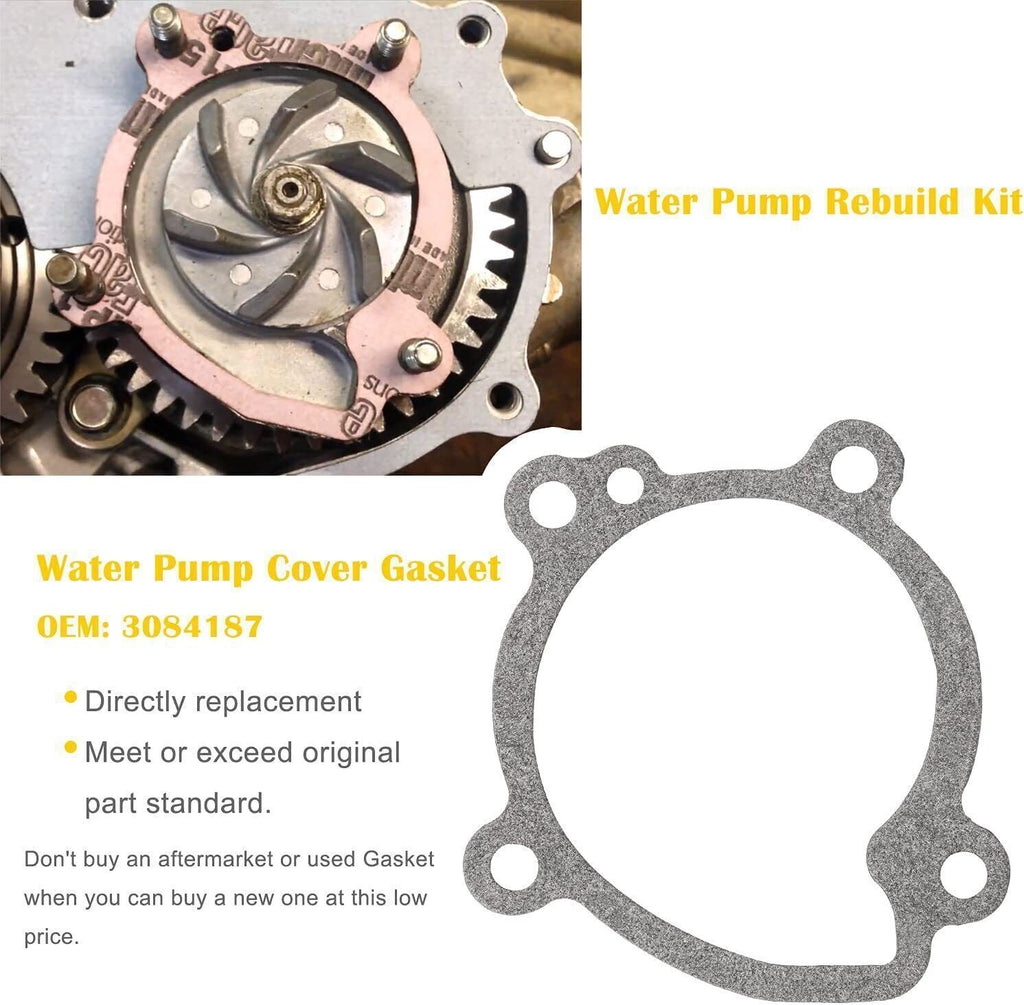 For Polaris Water Pump Rebuild Kit Bearing, Seal & Gaskets 400 & 400L 2 Stroke