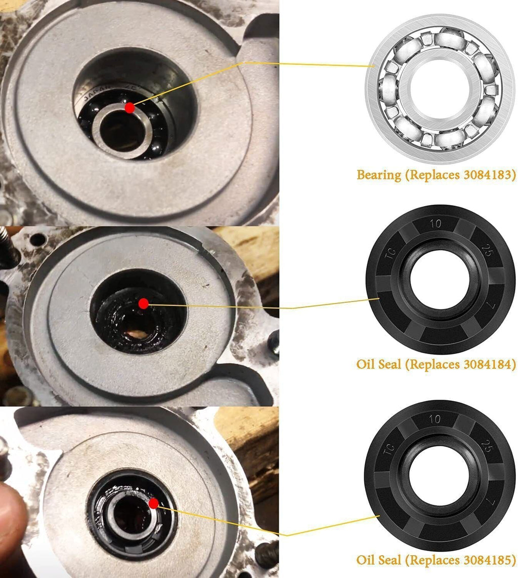 For Polaris Water Pump Rebuild Kit Bearing, Seal & Gaskets 400 & 400L 2 Stroke