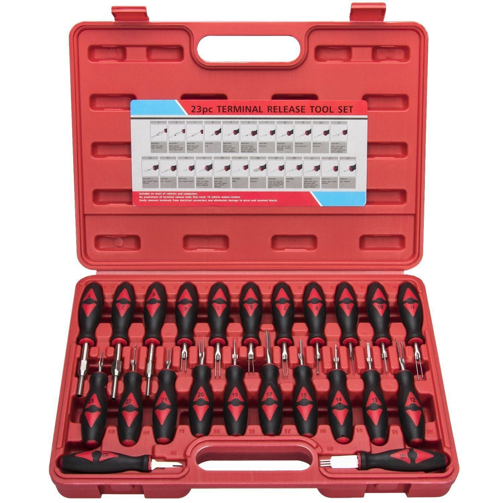 Universal Wire Terminal Electrical Connector Crimp Pin Removal Release Tool Kit