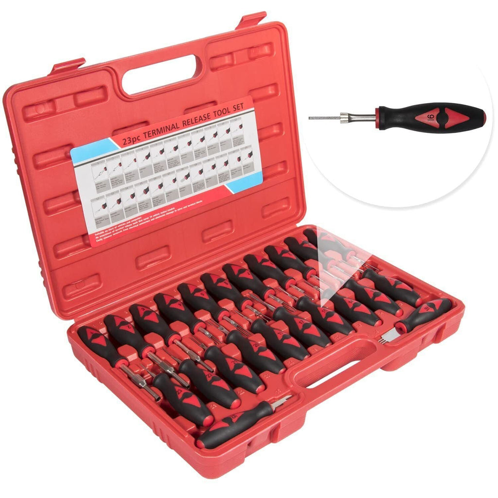 Universal Wire Terminal Electrical Connector Crimp Pin Removal Release Tool Kit
