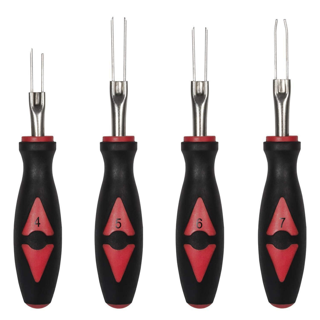 Universal Wire Terminal Electrical Connector Crimp Pin Removal Release Tool Kit