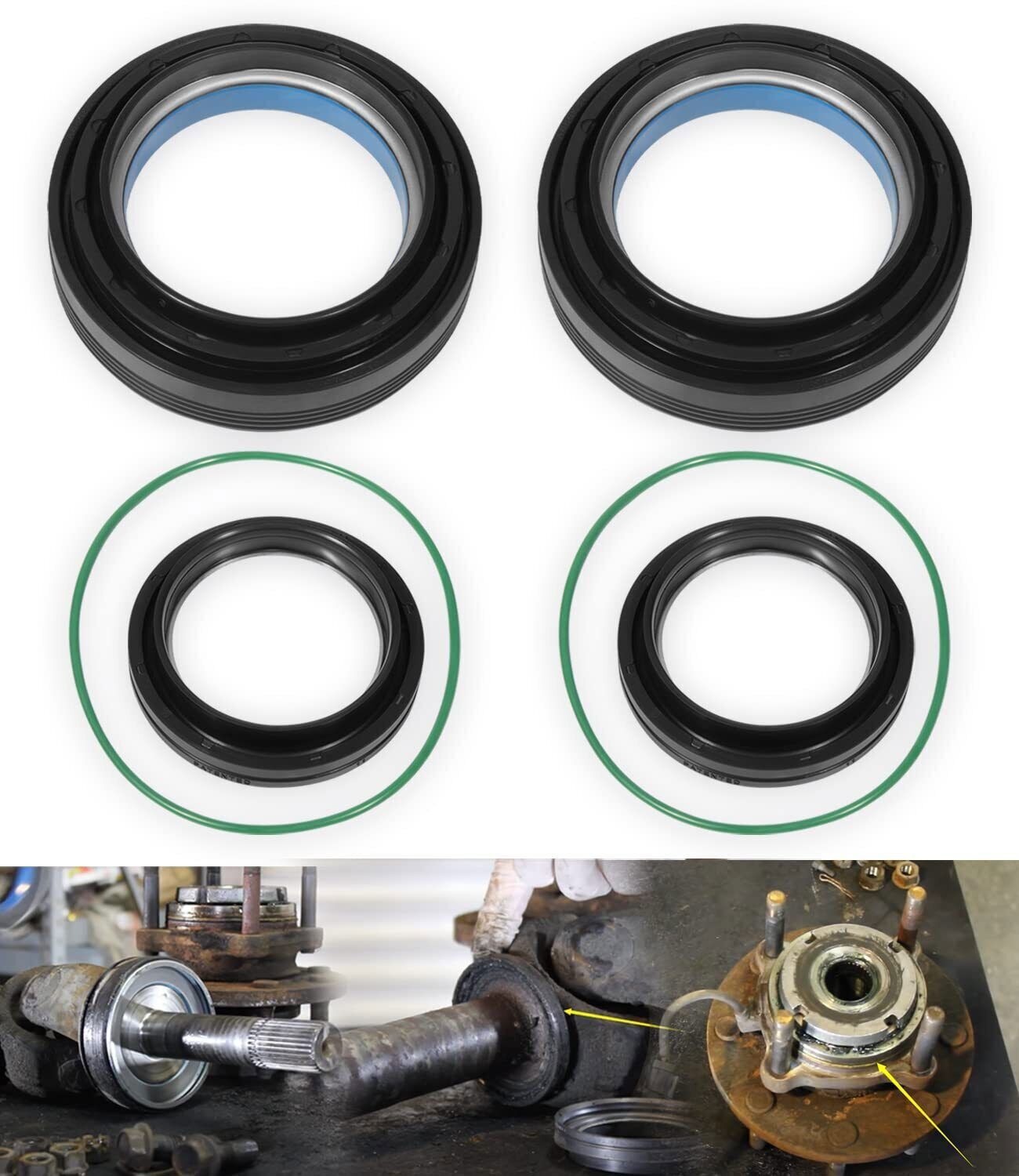 Ford 1998-2004 F250 F350 superduty Dana 50 60, Front Axle Knuckle Tube Seal Kit