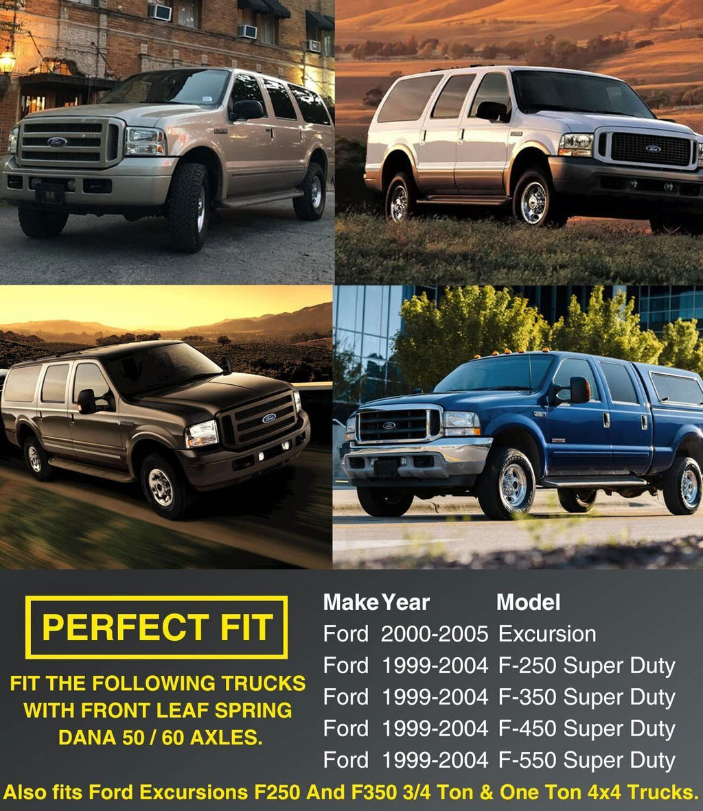 Ford 1998-2004 F250 F350 superduty Dana 50 60, Front Axle Knuckle Tube Seal Kit